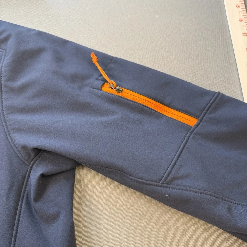 The North Face Men's Small S‎ Apex Flex Jacket Gray With Orange Accents